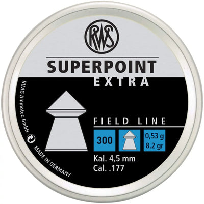 RWS SUPER POINT EX .177 AIRGUN PELLET 300 CT-1